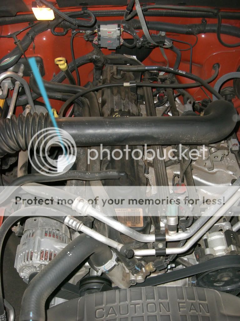 LOUD chirping noise from engine what is this part? Jeep