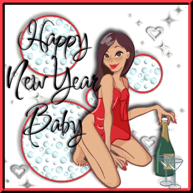 New Year graphics for hi5 comments