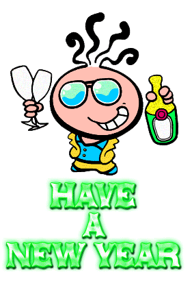 New Year graphics for hi5 comments