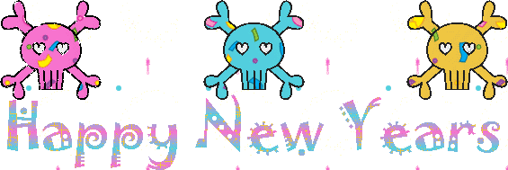 New Year graphics for hi5 comments