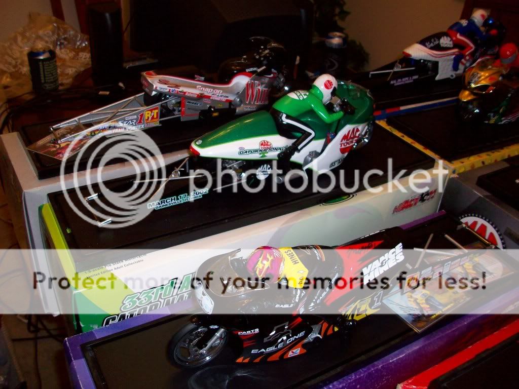 diecast drag bikes